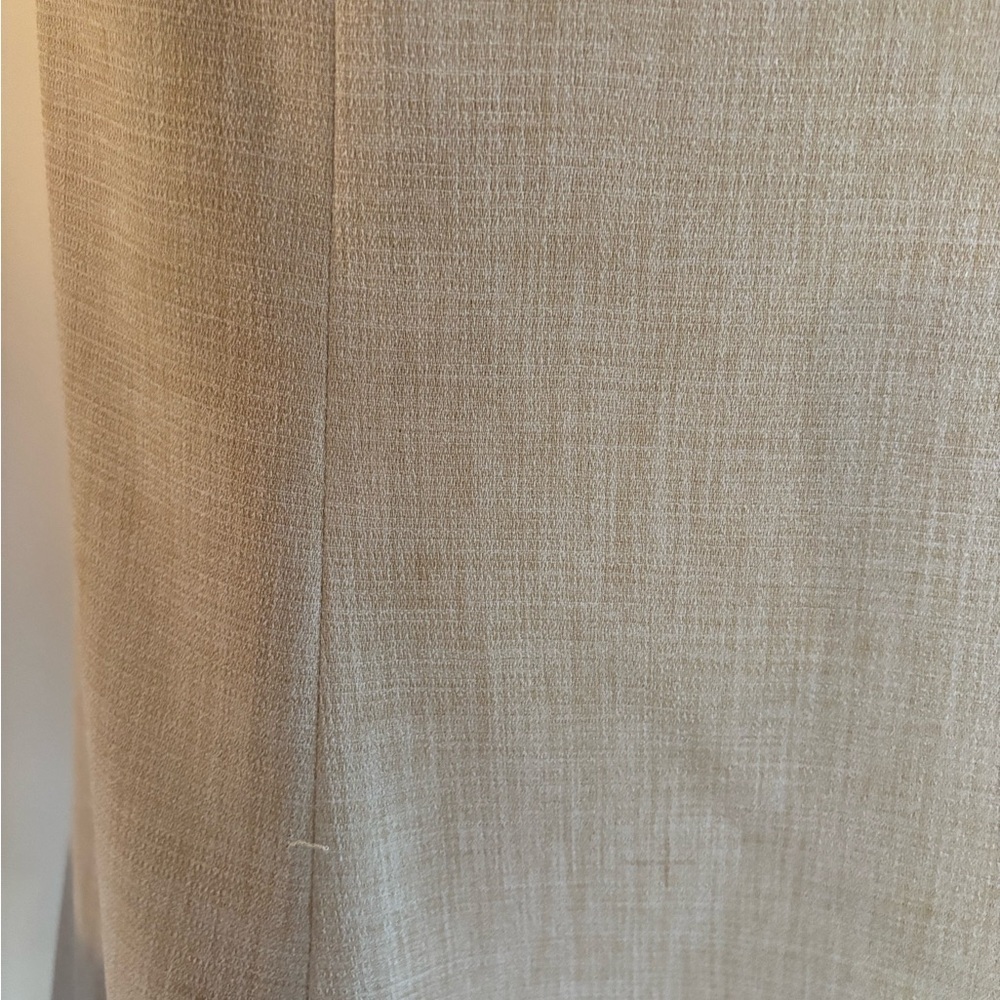 Le Suit Cream Maxi Pencil Skirt for Work - Picture 4 of 5